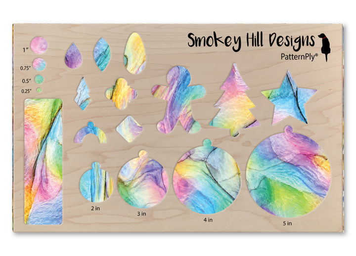 PatternPly® Full Coverage Realistic Pastel Stained Glass