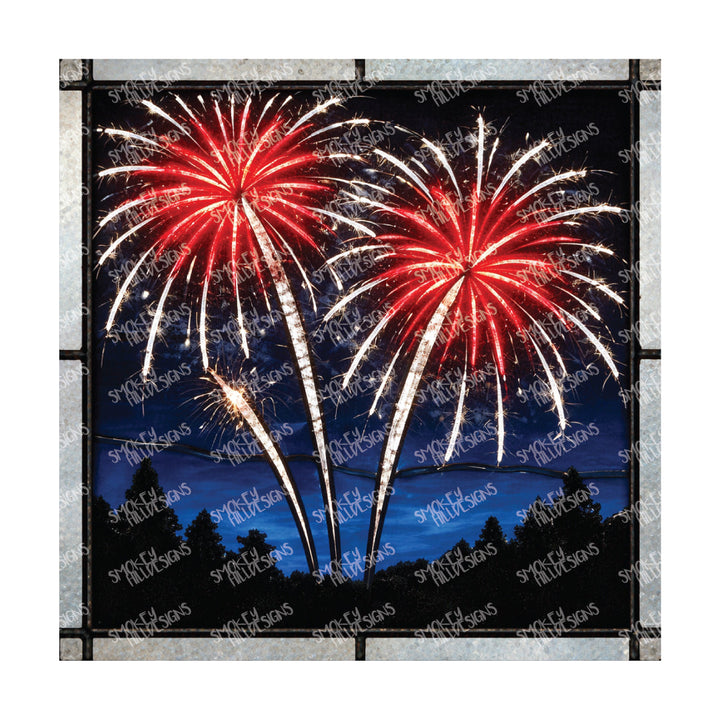 PatternPly® Full Coverage Patriotic Series Volume 1 Fireworks 10