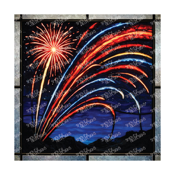 PatternPly® Full Coverage Patriotic Series Volume 1 Fireworks 11