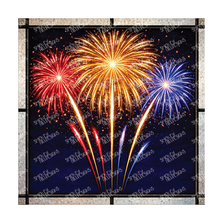 PatternPly® Full Coverage Patriotic Series Volume 1 Fireworks 12