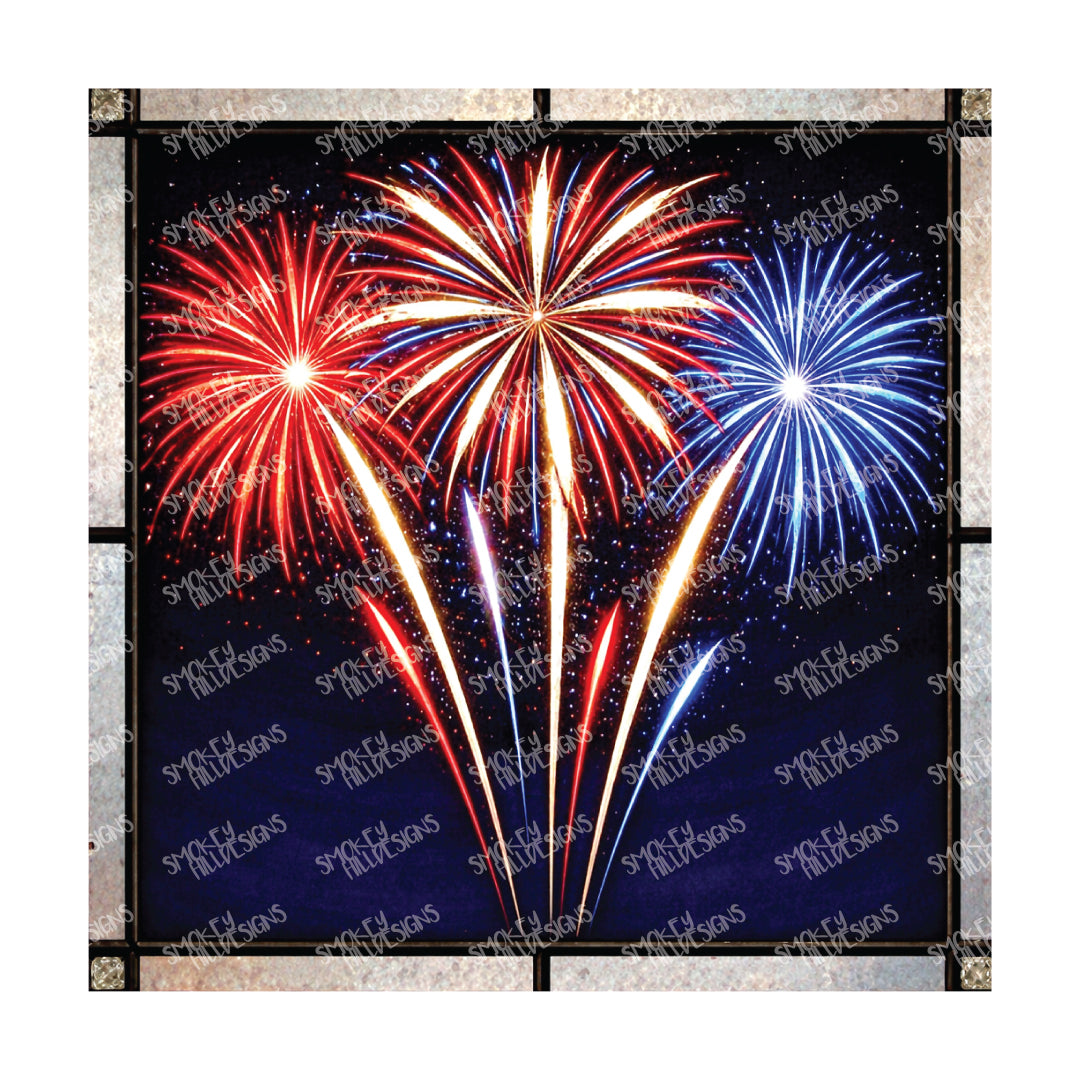 PatternPly® Full Coverage Patriotic Series Volume 1 Fireworks 13