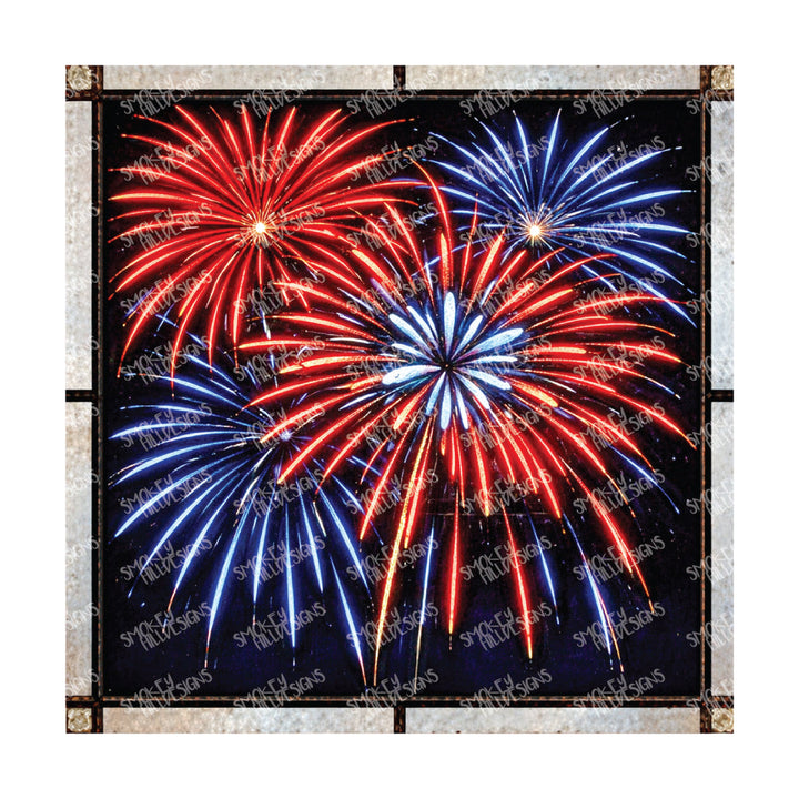 PatternPly® Full Coverage Patriotic Series Volume 1 Fireworks 14