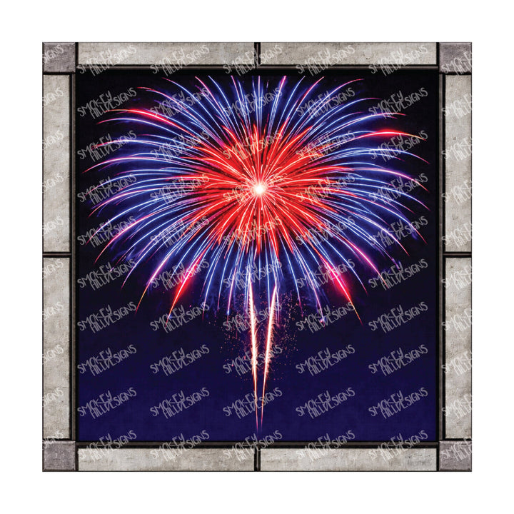 PatternPly® Full Coverage Patriotic Series Volume 1 Fireworks 16