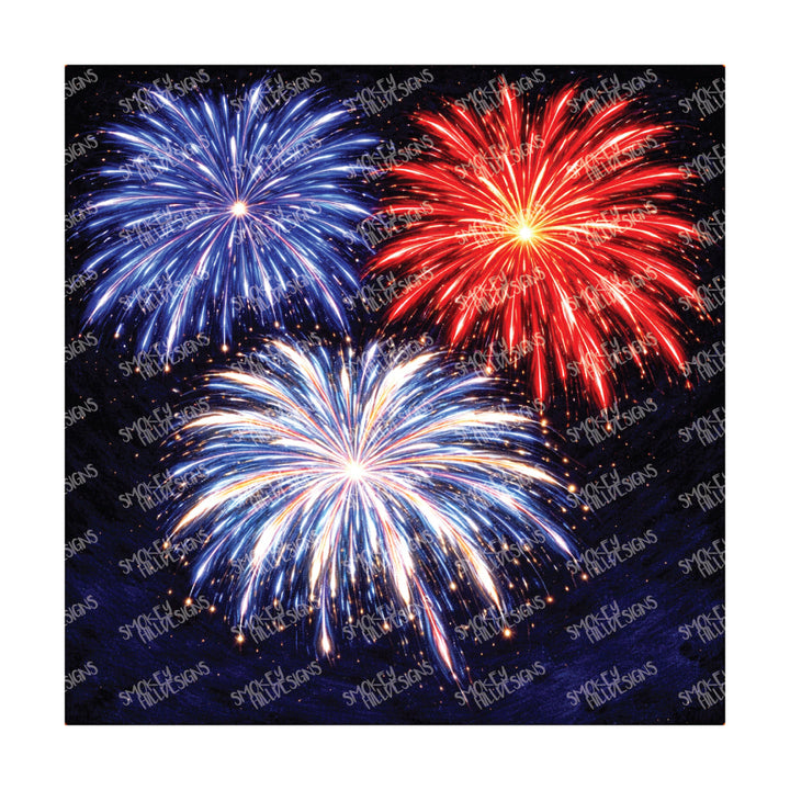 PatternPly® Transparent Patriotic Series Fireworks Volume 21