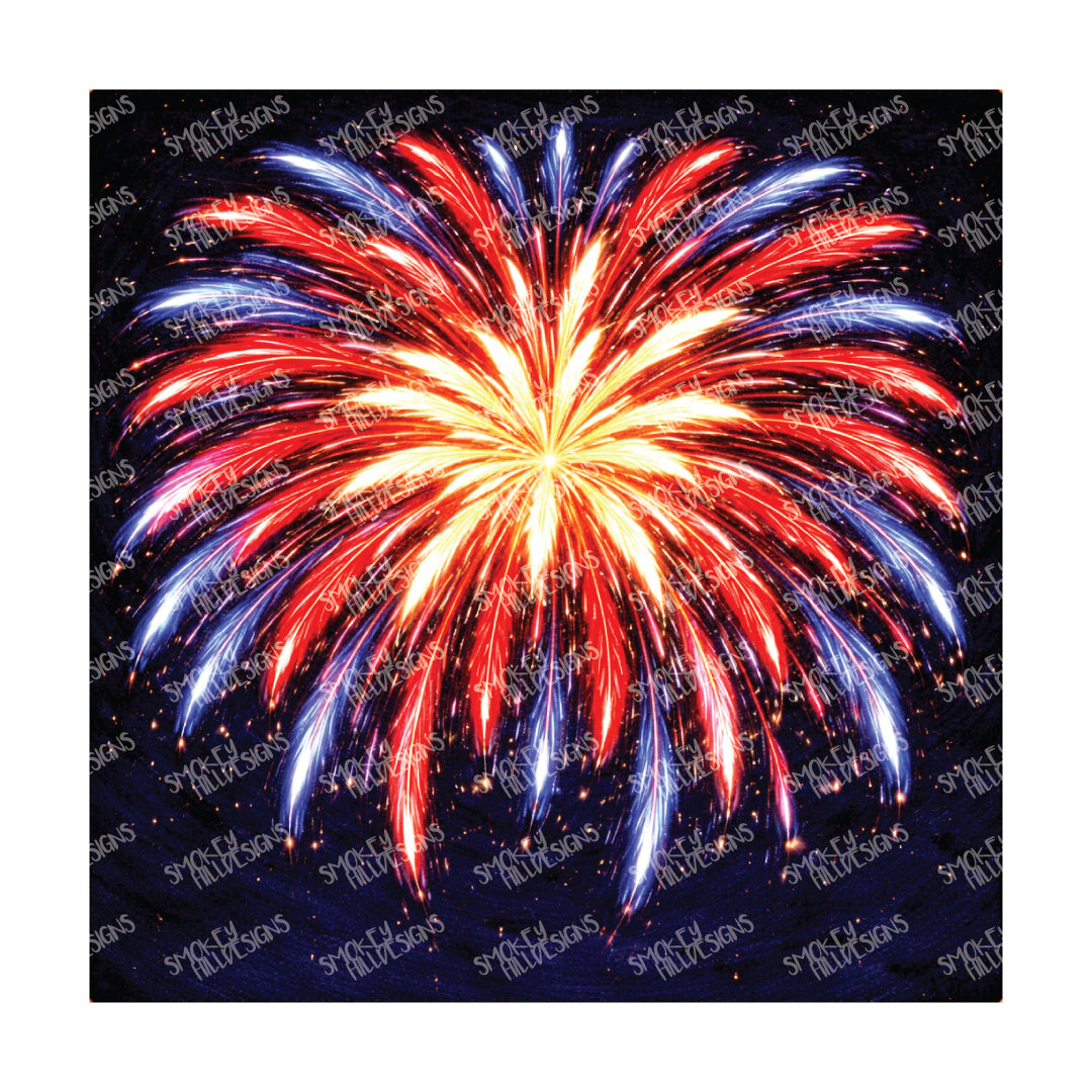 PatternPly® Full Coverage Patriotic Series Volume 1 Fireworks 22