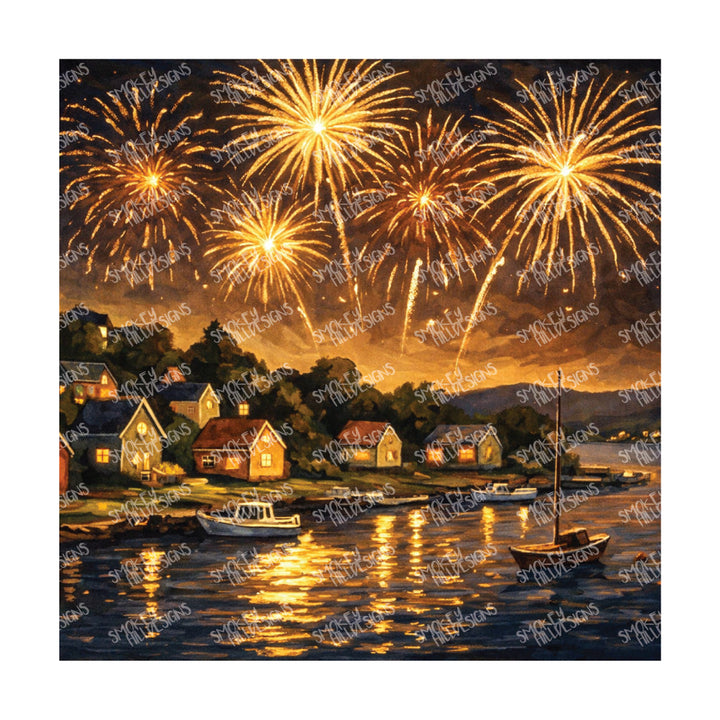 PatternPly® Transparent Patriotic Series Fireworks Volume 26