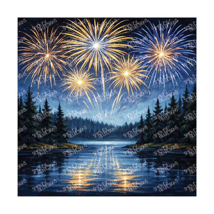 PatternPly® Transparent Patriotic Series Fireworks Volume 29