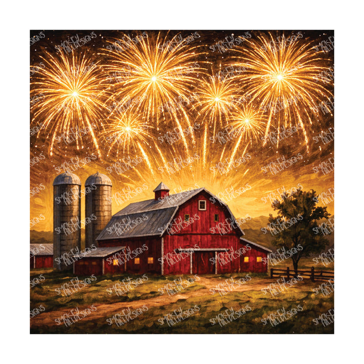 PatternPly® Transparent Patriotic Series Fireworks Volume 30