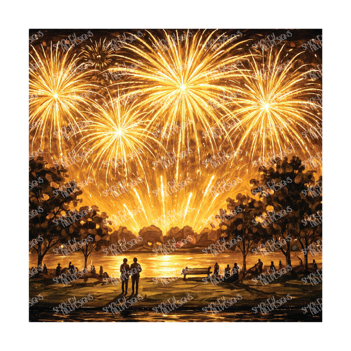 PatternPly® Full Coverage Patriotic Series Volume 1 Fireworks 32