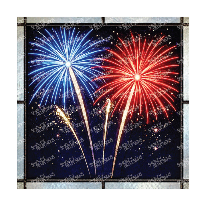 PatternPly® Full Coverage Patriotic Series Volume 1 Fireworks 9
