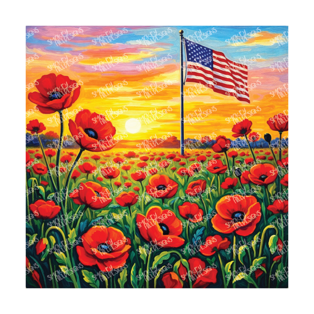 PatternPly® Full Coverage Patriotic Series Volume 1 Military and Monuments 24 art scene artwork
