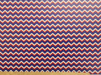 PatternPly® Full Coverage Micro Chevron Stars and Stripes sheet showing the pattern
