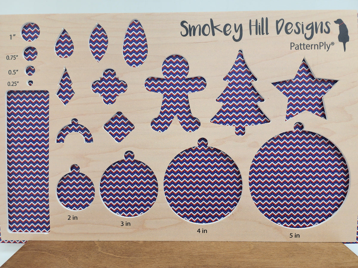PatternPly® Full Coverage Micro Chevron Stars and Stripes product photo 2