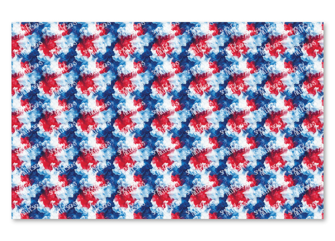 PatternPly® Full Coverage Patriotic Explosion Large