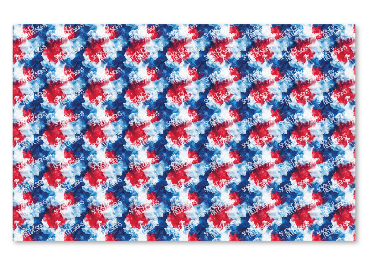 PatternPly® Full Coverage Patriotic Explosion Large product photo 2