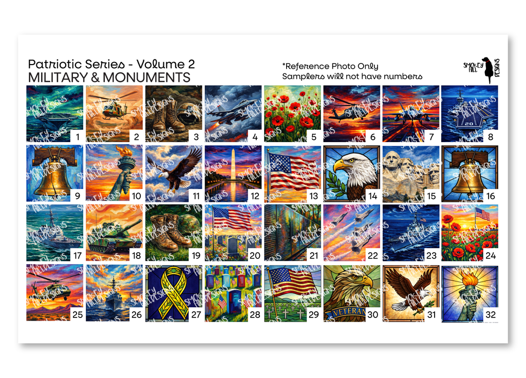 PatternPly® Transparent Patriotic Volume 2 Military and Monuments Sampler product photo 3