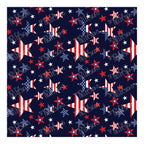 PatternPly® Full Coverage Patriotic Stars VERTICAL sheet showing the pattern