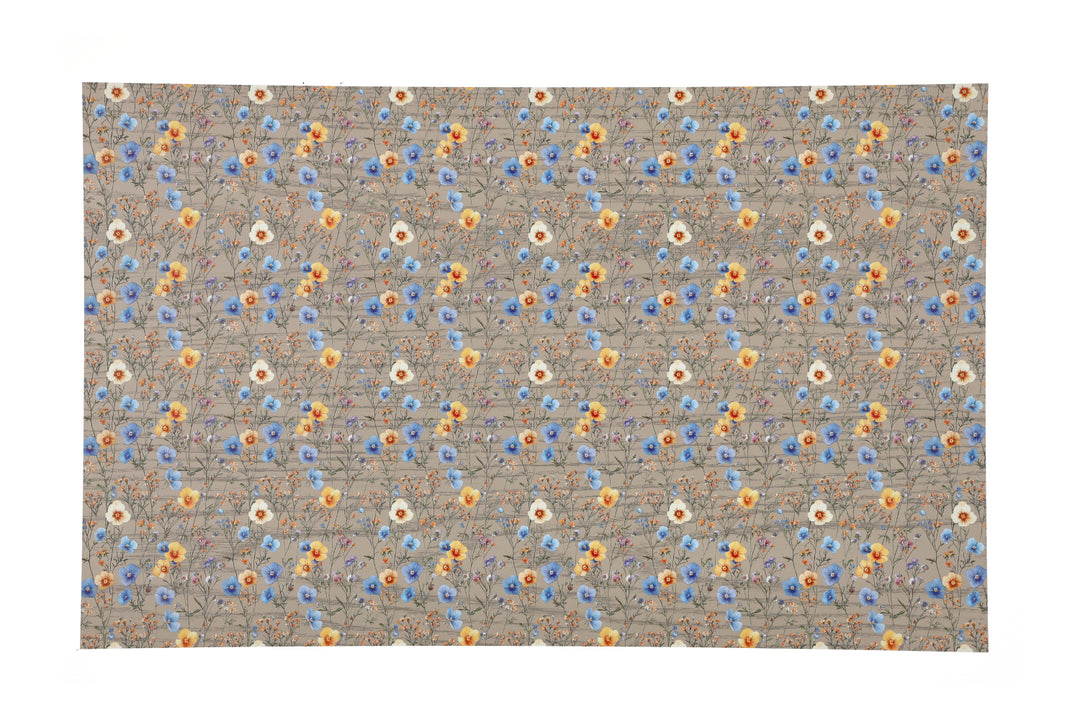 PatternPly® EcoFarmhouse Blue and Yellow Wildflowers