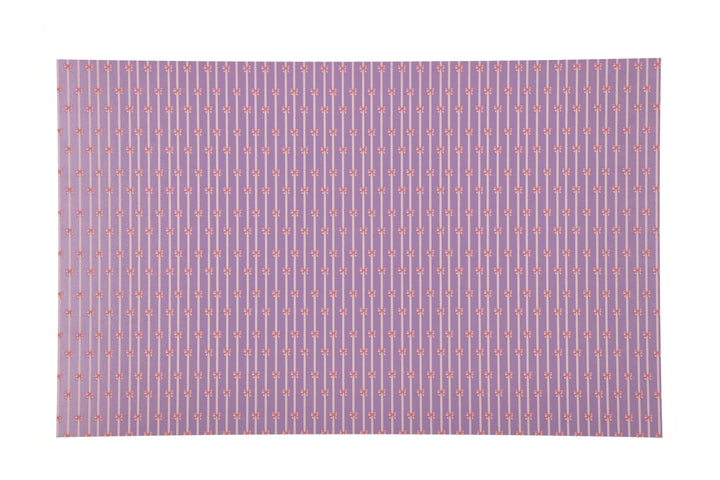 PatternPly® EcoPastelPurple Bow Stripes