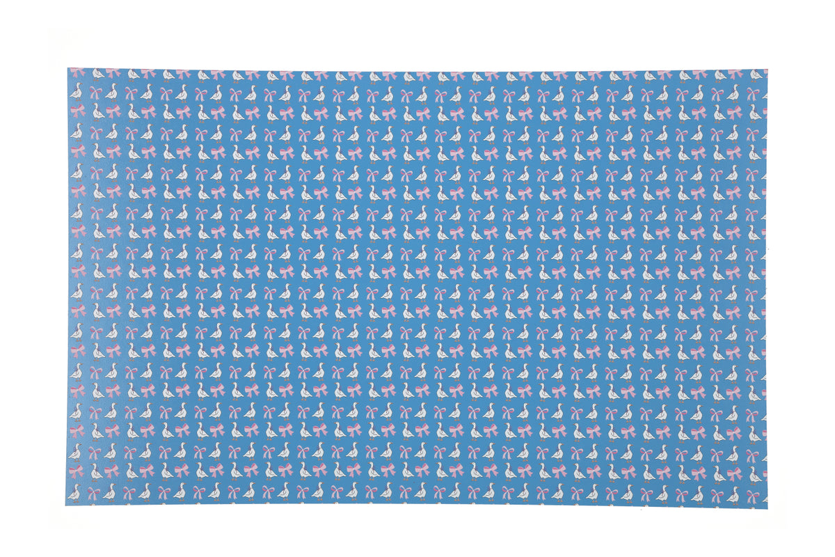 PatternPly® EcoLightBlue Geese and Bows product photo 2