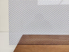 PatternPly® Scattered Micro School Pawprints BLUE sheet showing the pattern