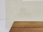 PatternPly® Scattered Micro School Pawprints GOLD sheet showing the pattern