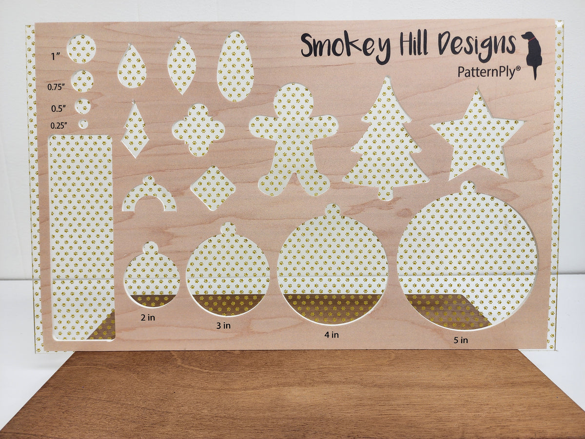 PatternPly® Scattered Micro School Pawprints GOLD product photo 2
