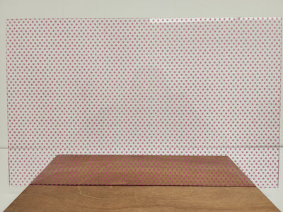 PatternPly® Scattered Micro School Pawprints PINK