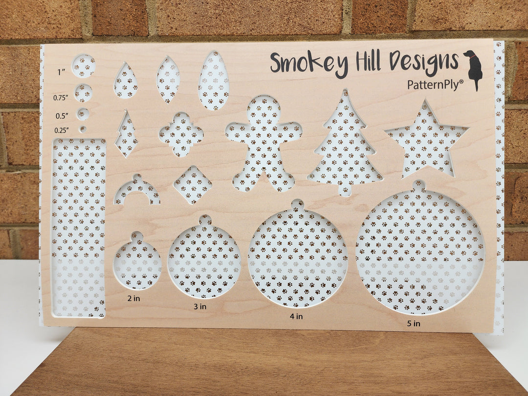 PatternPly® Scattered Pawprints WHITE