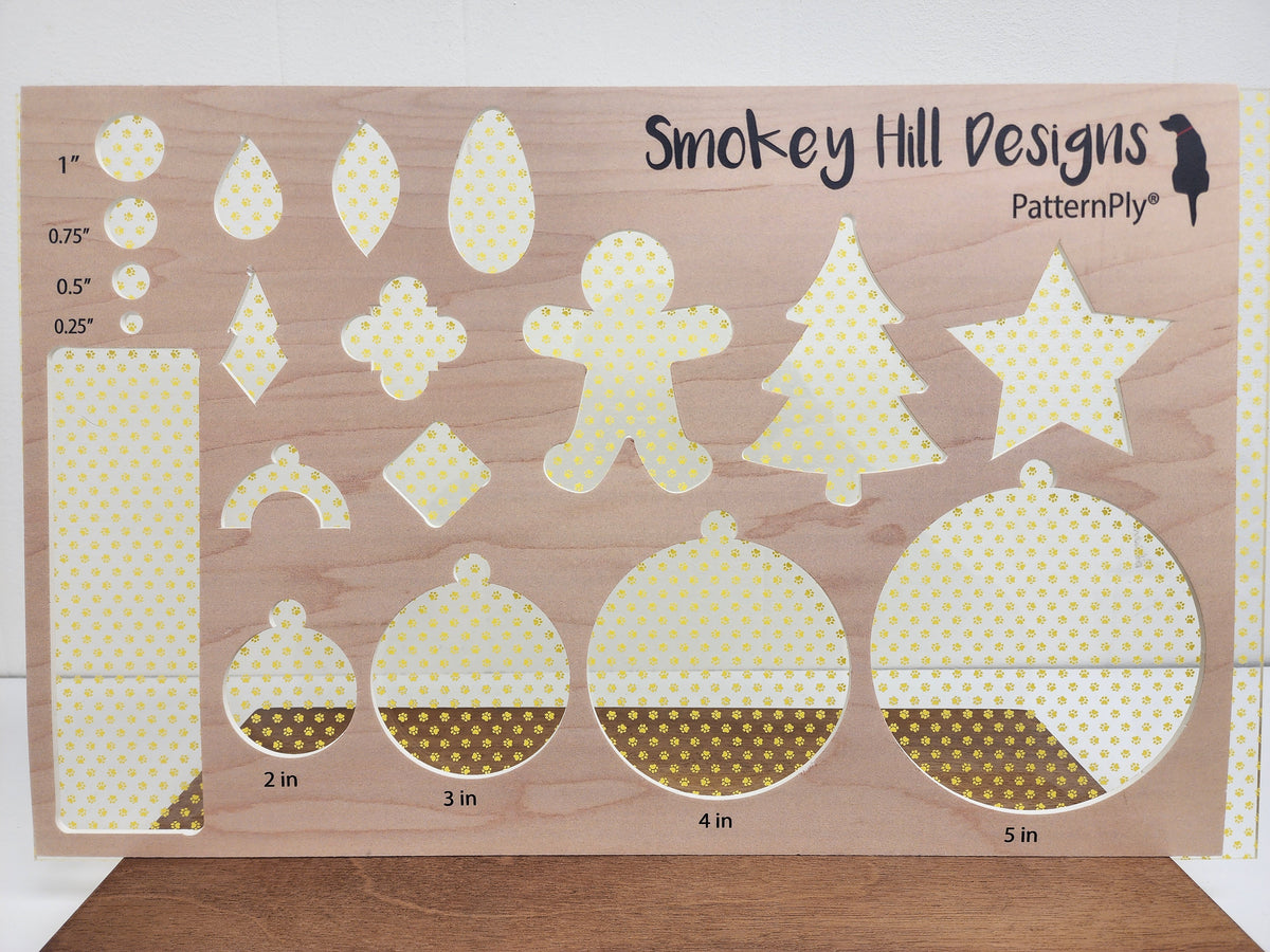 PatternPly® Scattered Micro School Pawprints YELLOW product photo 2