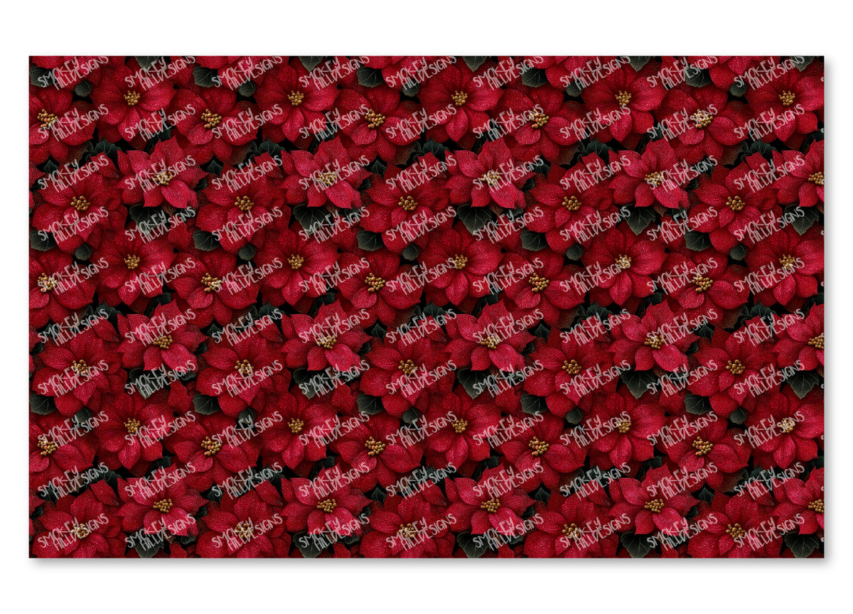 PatternPly® Full Coverage Pebbled Poinsettia product photo 2