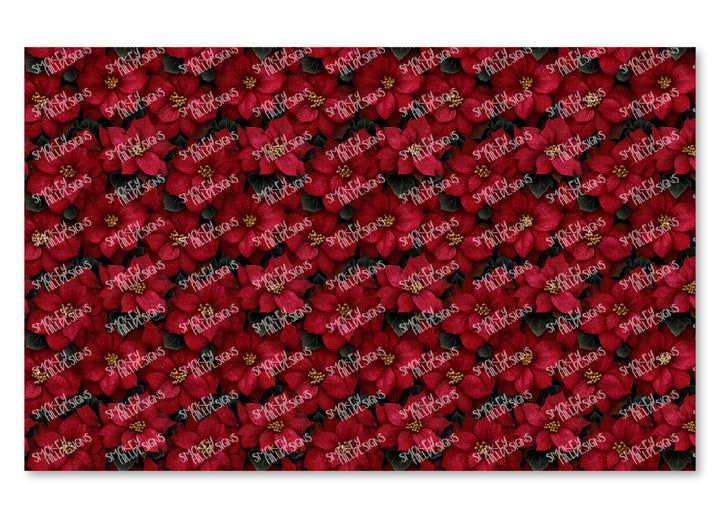 PatternPly® Full Coverage Pebbled Poinsettia