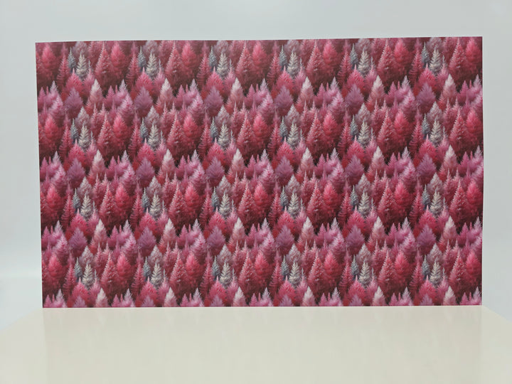 PatternPly® Full Coverage Pink and Gray Forest