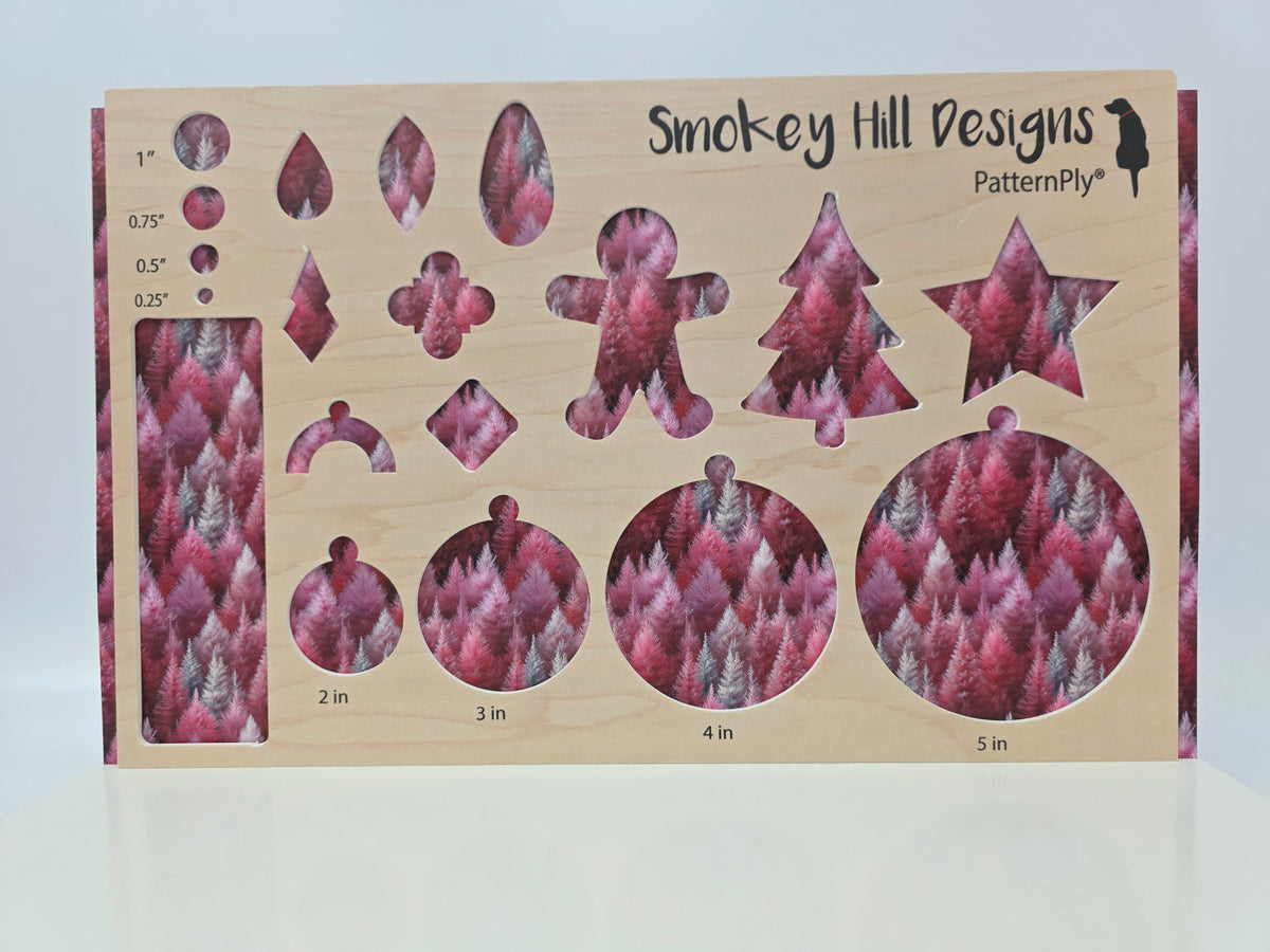 PatternPly® Full Coverage Pink and Gray Forest product photo 3