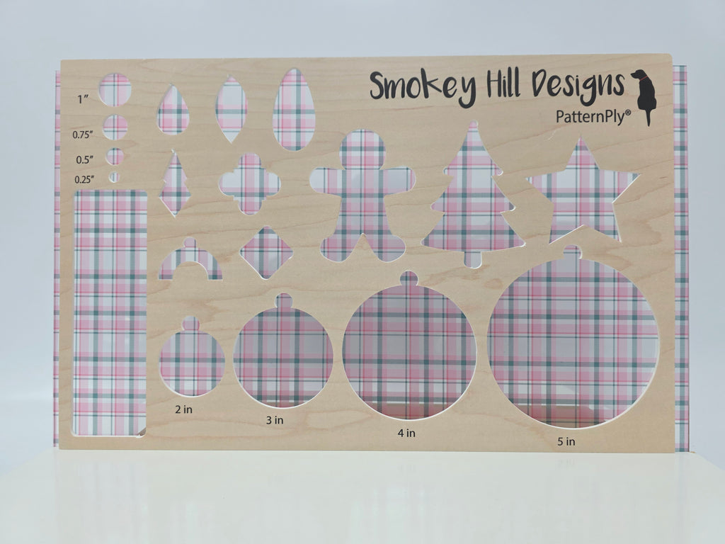 PatternPly® Transparent Pink and Green Plaid product photo 3