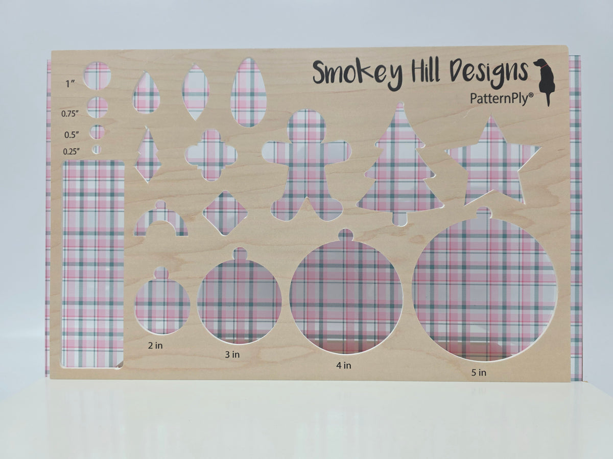 PatternPly® Transparent Pink and Green Plaid product photo 3