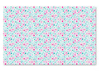 PatternPly® Scattered Pink and Teal Atomic Jacks product photo 2