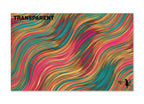 PatternPly® Transparent Pink and Teal Color Waves product photo 2