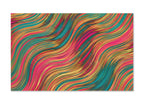 PatternPly® Full Coverage Pink and Teal Color Waves product photo 2