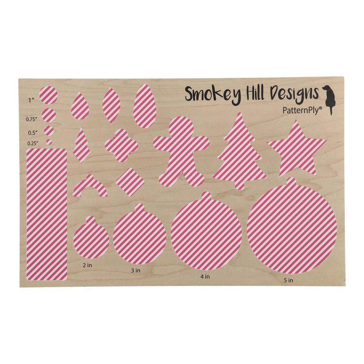 PatternPly® Full Coverage Pink and White Diagonal Stripes product photo 3