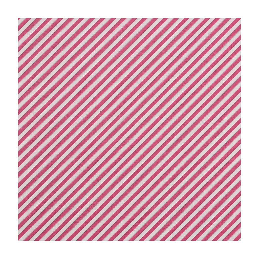 PatternPly® Full Coverage Pink and White Diagonal Stripes sheet showing the pattern