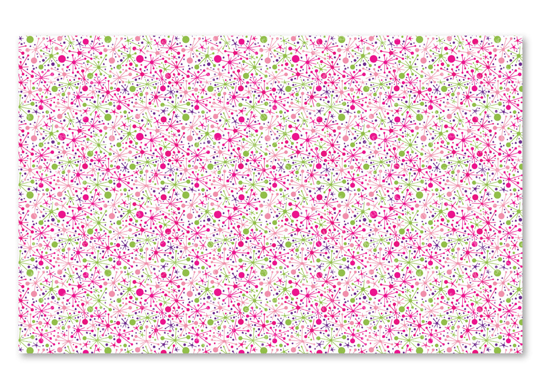 PatternPly® Scattered Pink Atomic Jacks