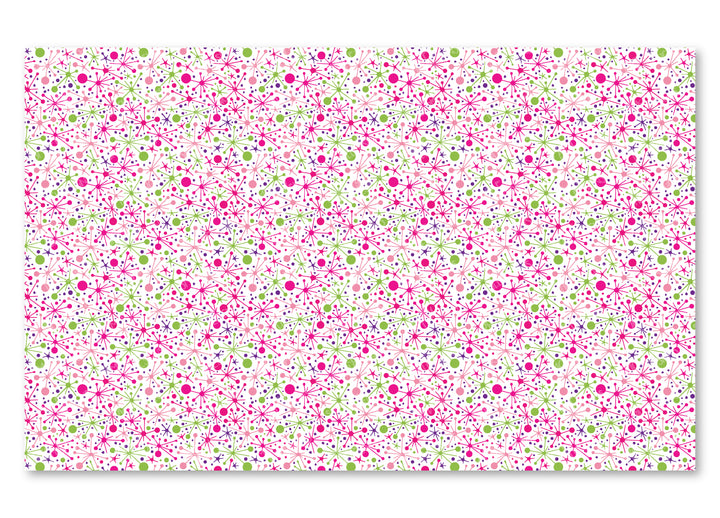 PatternPly® Scattered Pink Atomic Jacks