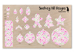 PatternPly® Scattered Pink Atomic Jacks product photo 3
