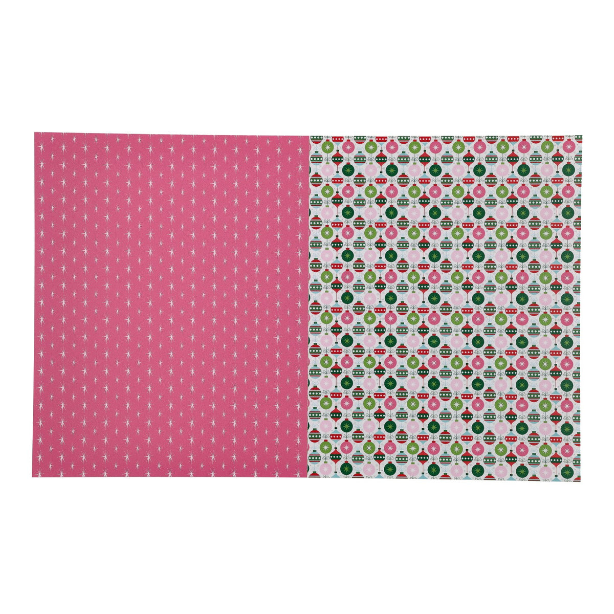 PatternPly® Full Coverage Pink Mid Century Duo sheet showing the pattern