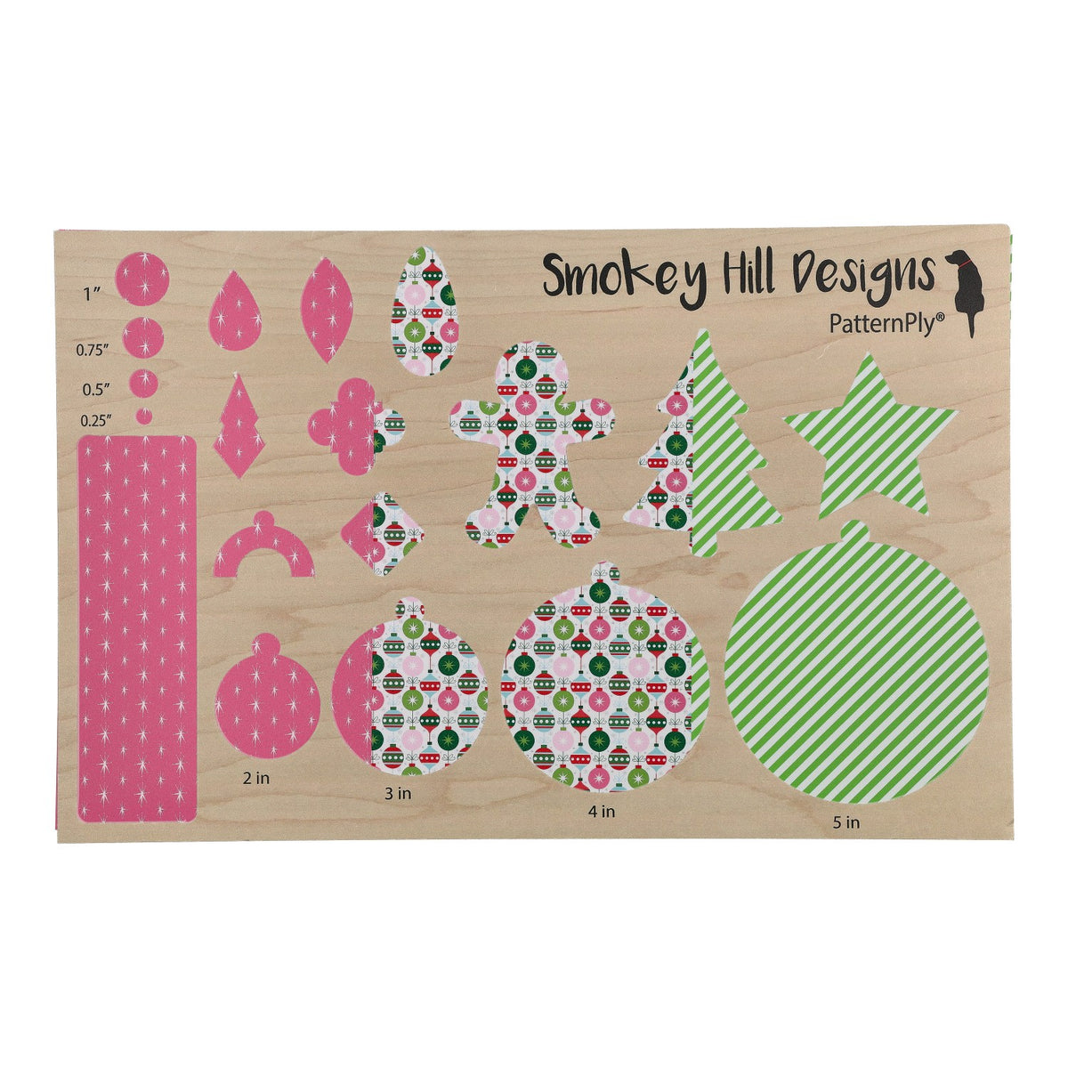 PatternPly® Full Coverage Pink Mid Century Trio product photo 2