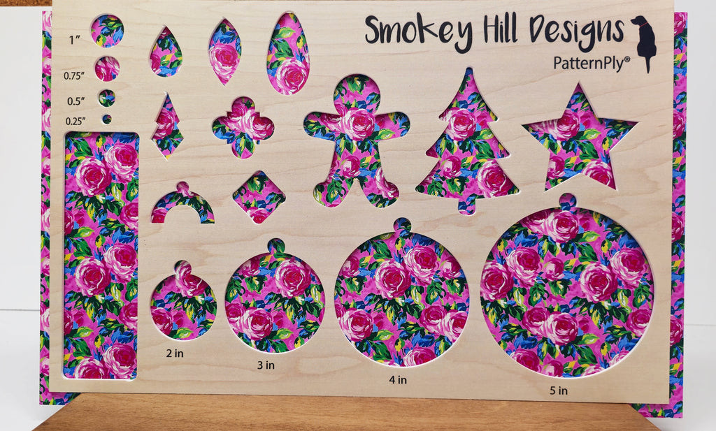 PatternPly® Full Coverage Pink Preppy Roses LARGE product photo 3