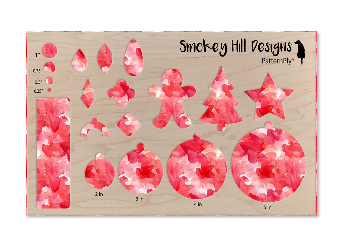 PatternPly® Transparent Pink Watercolor Brushstrokes product photo 3