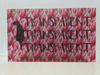 PatternPly® Transparent Pink and Gray Forest sheet showing the pattern