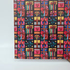 PatternPly® Full Coverage Playful Presents sheet showing the pattern